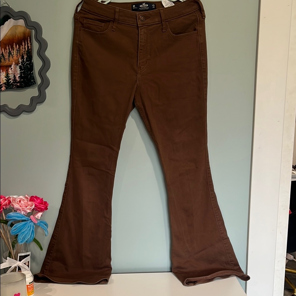 Brown Flare Jeans